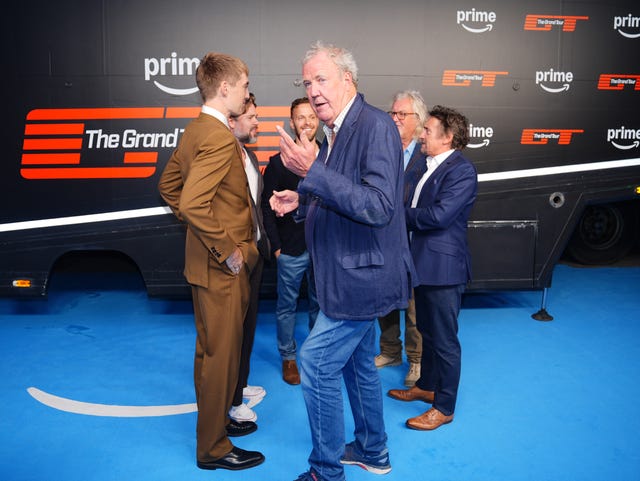 Richard Hammond, James May, Francis Bourgeois, Thomas Holland, James Englesman and Jeremy Clarkson