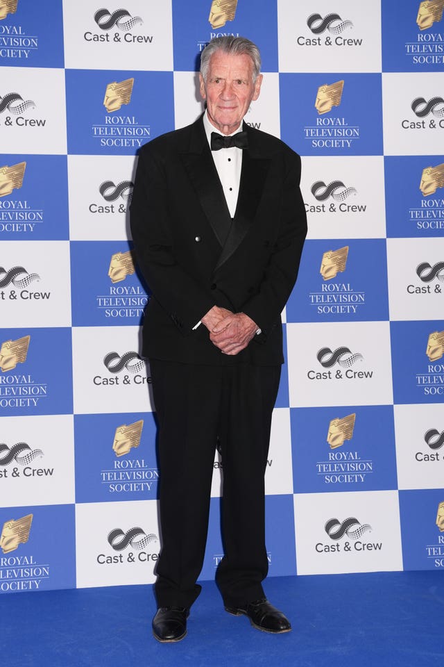 Michael Palin at the Royal Television Society (RTS) Programme Awards, at the Grosvenor House Hotel in London