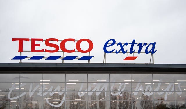 A Tesco Extra store