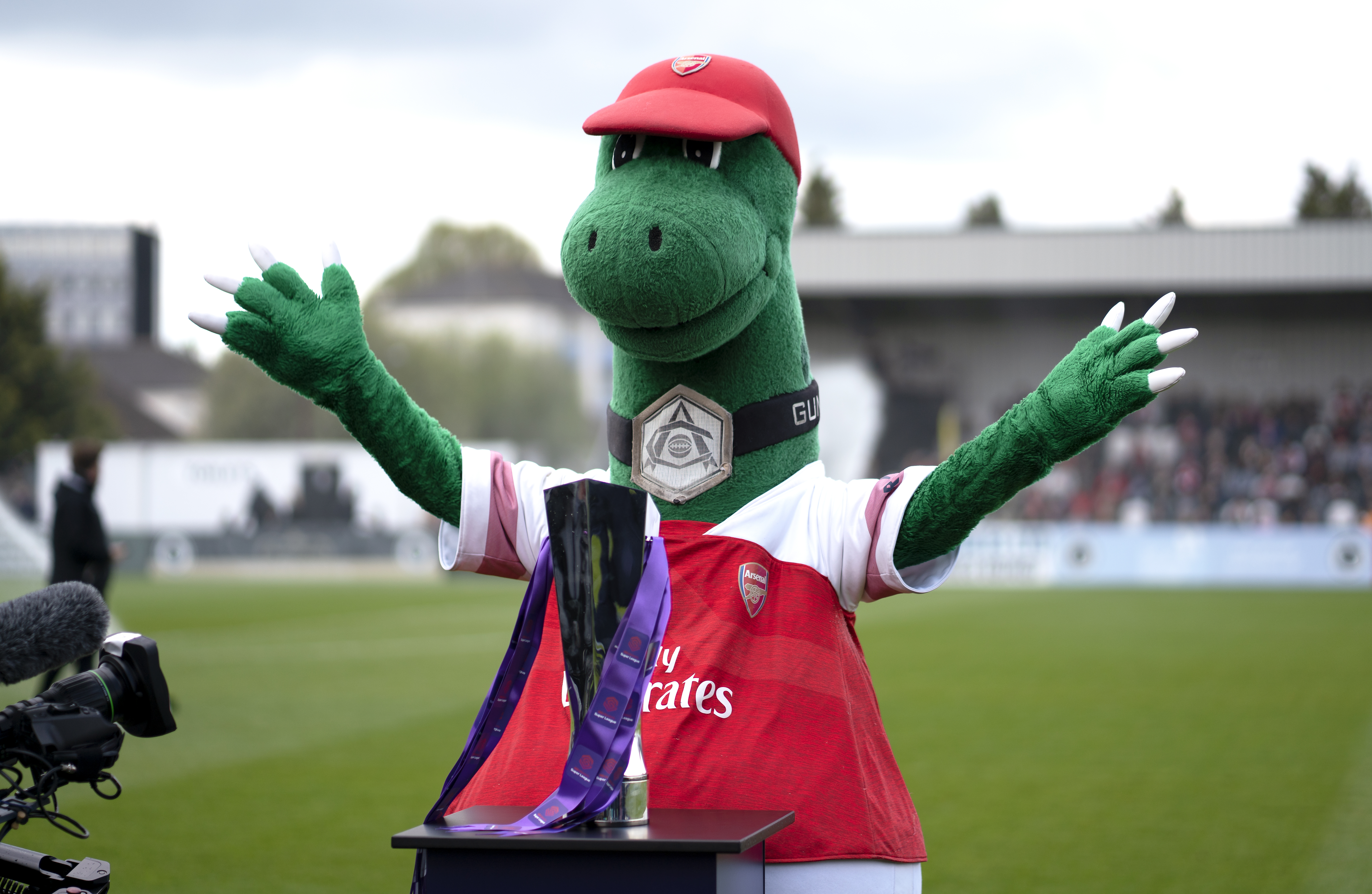 Beloved Arsenal Mascot Gunnersaurus To Continue Role Despite Reports To ...