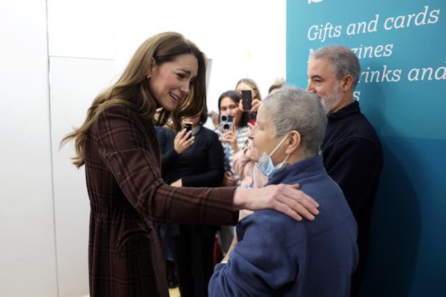 Princess of Wales visit to Royal Marsden Hospital