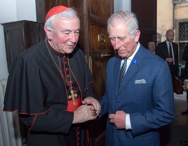 Cardinal Vincent Nichols, recalled King Charles