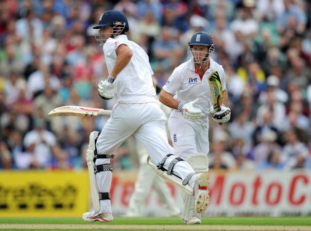 Alastair Cook and Andrew Strauss were the last England openers to survive the opening session together 