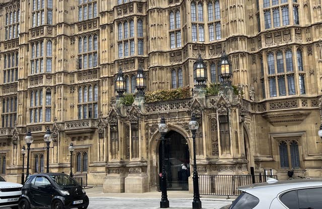 Peers entrance at Westminster