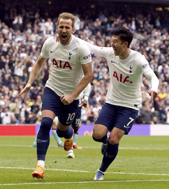 Tottenham’s Harry Kane and Son Heung-min are back in goalscoring form