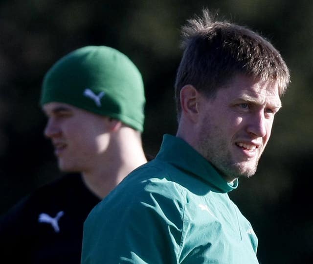 Johnny Sexton, left, equalled Ronan O’Gara's Six Nations points record