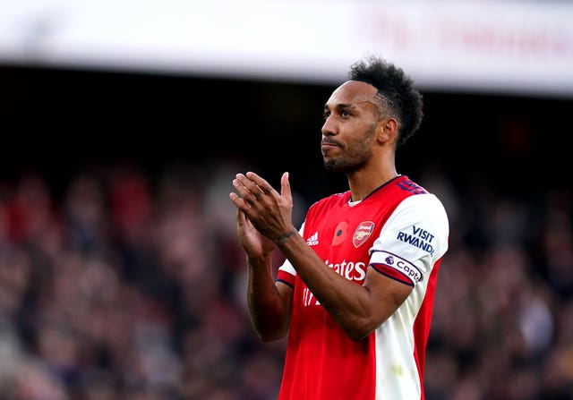 Pierre-Emerick Aubameyang has not played for Arsenal since a disciplinary breach saw him stripped of the captaincy.