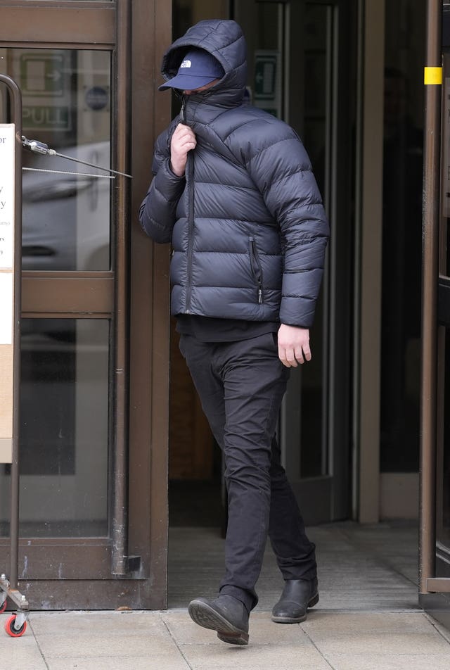 Michael Jones outside Oxford Crown Court