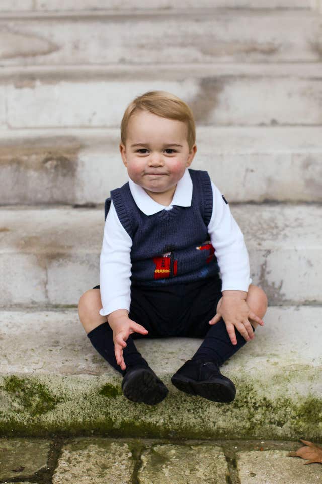 Prince George photos released