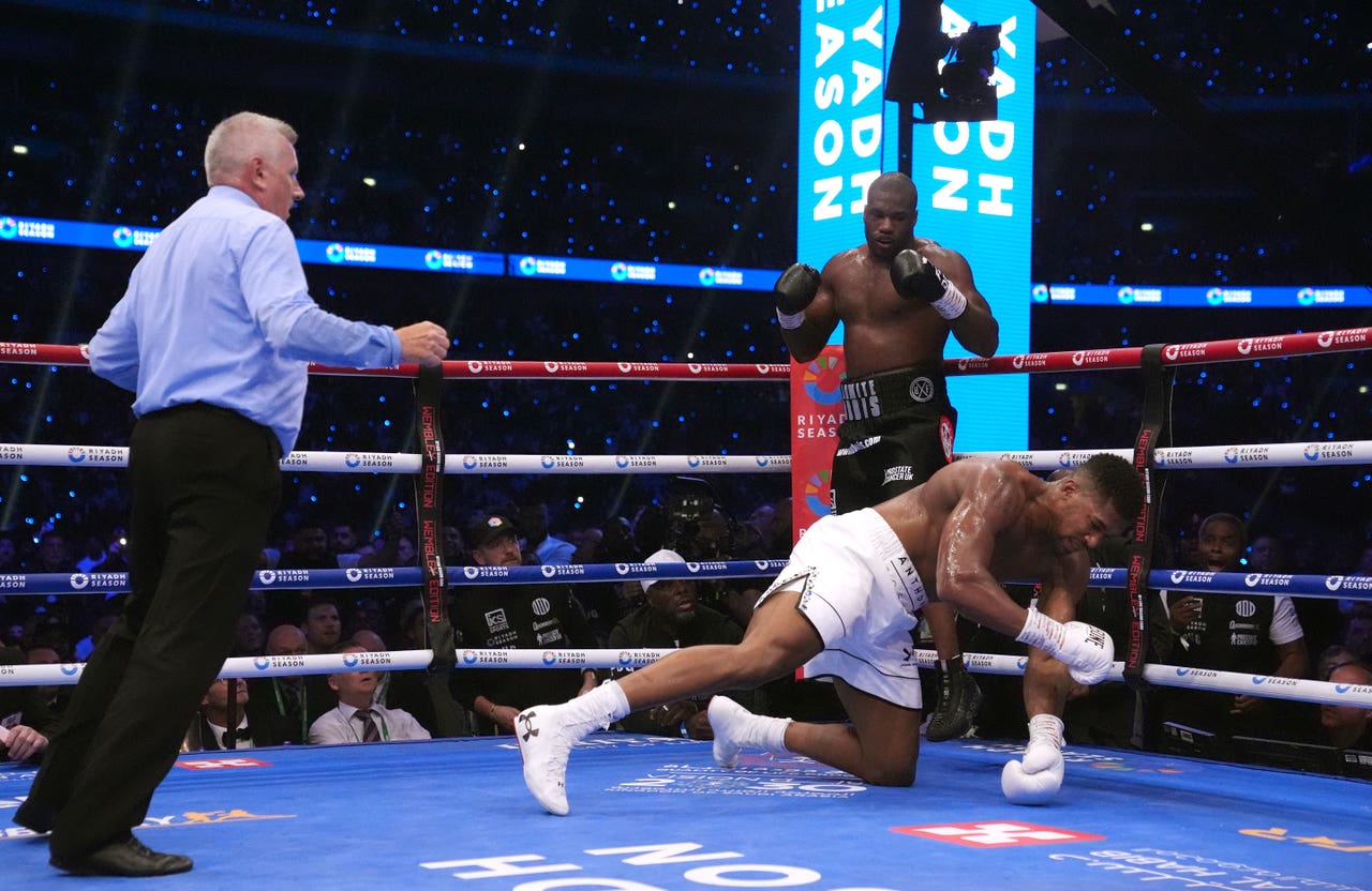Anthony Joshua says his ‘rollercoaster journey’ in boxing is far from