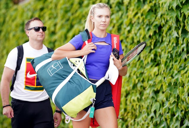 Katie Boulter not feeling pressure of being British number one at Wimbledon