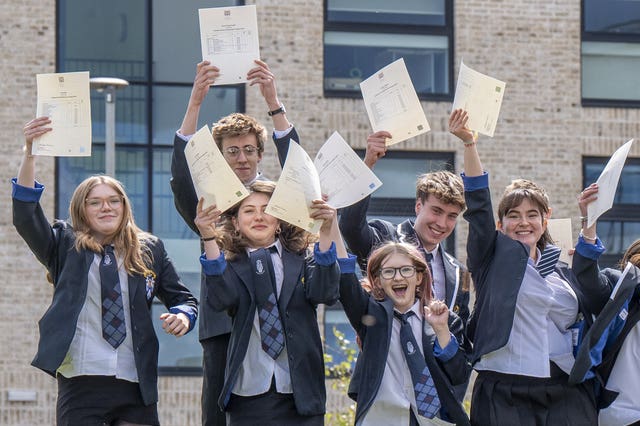 Exam results in Scotland