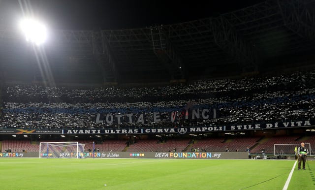 Napoli v Arsenal – UEFA Europa League – Quarter Final – Second Leg – San Paolo Stadium