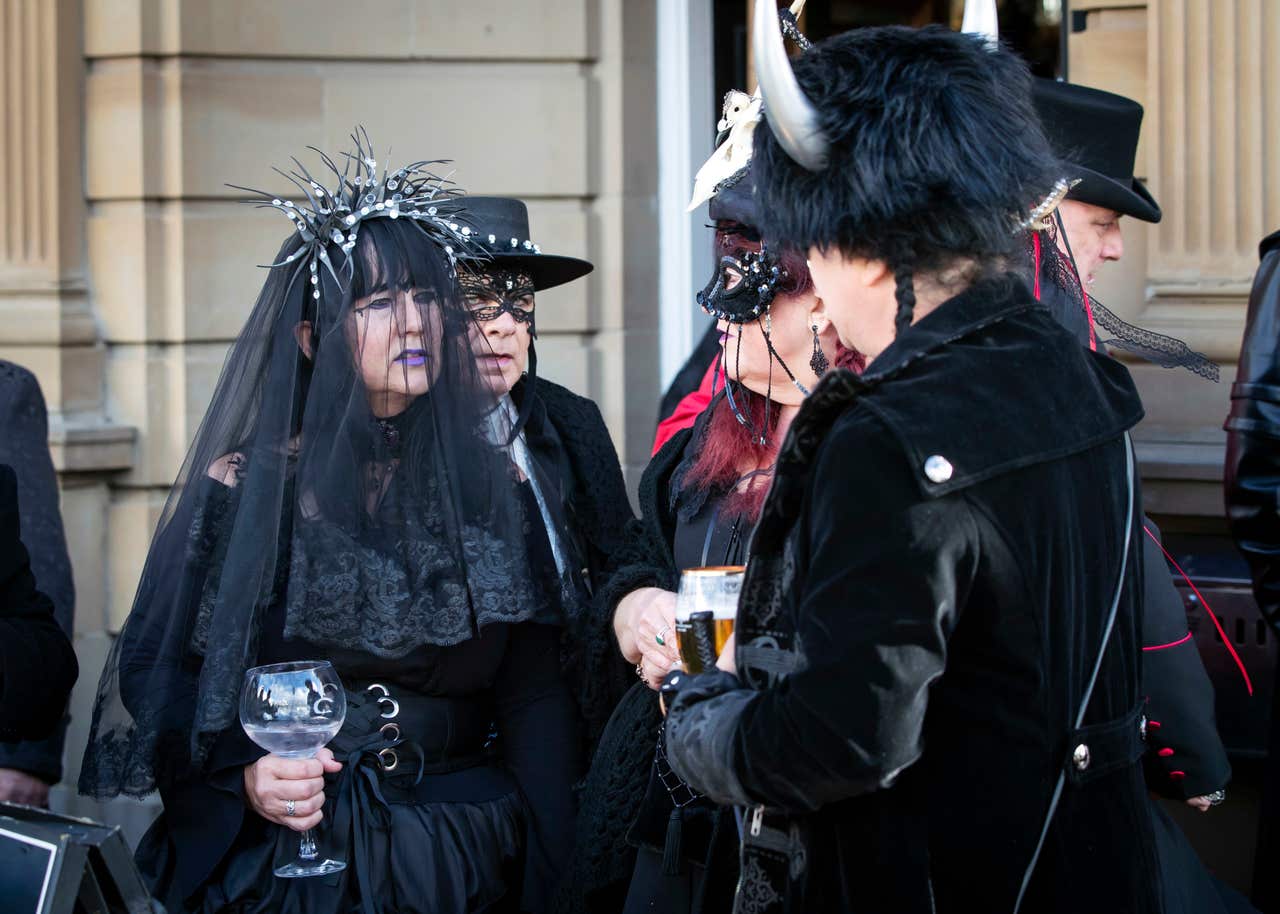 In pictures Thousands take part in Whitby Goth Weekend Jersey