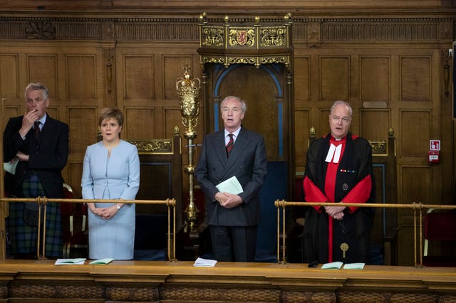 Nicola Sturgeon addresses the General Assembly