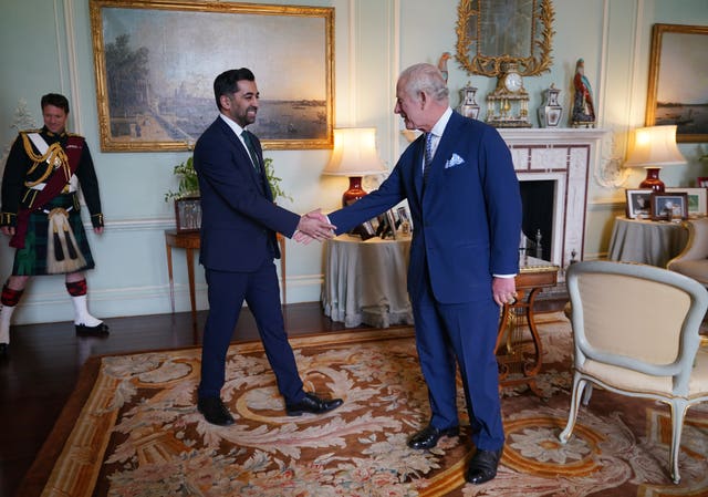 Audience at Buckingham Palace