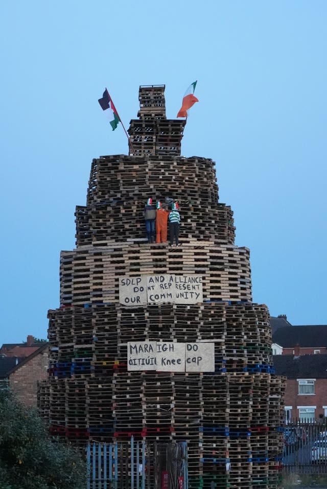 Ulster bonfires