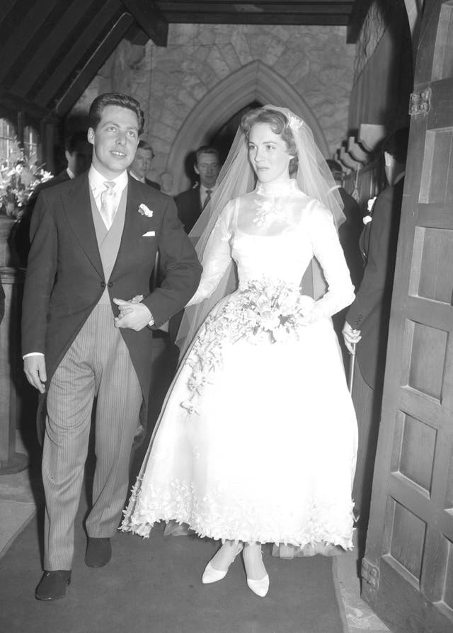 Julie Andrews and Tony Walton Wedding – Oatlands Church, Weybridge