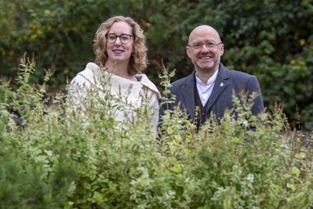 Scottish Greens leaders visit to Greenock