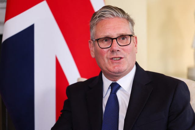 Prime Minister Sir Keir Starmer 
