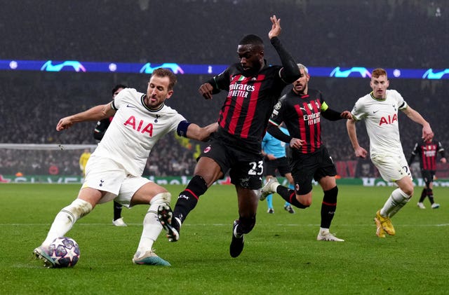 Tottenham Hotspur v AC Milan – UEFA Champions League – Round of Sixteen – Second Leg – Tottenham Hotspur Stadium