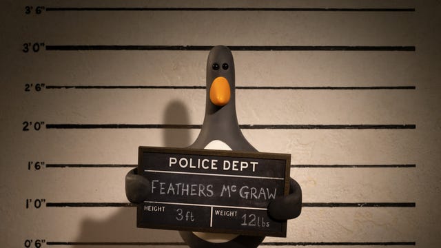 Wallace And Gromit penguin returns