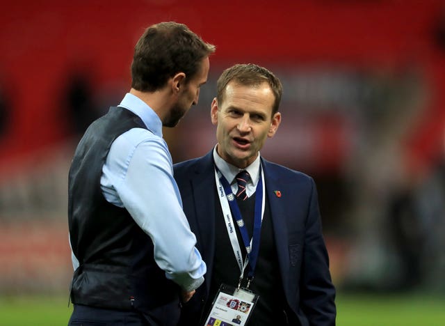 Ashworth worked alongside England boss Gareth Southgate in his role at the Football Association