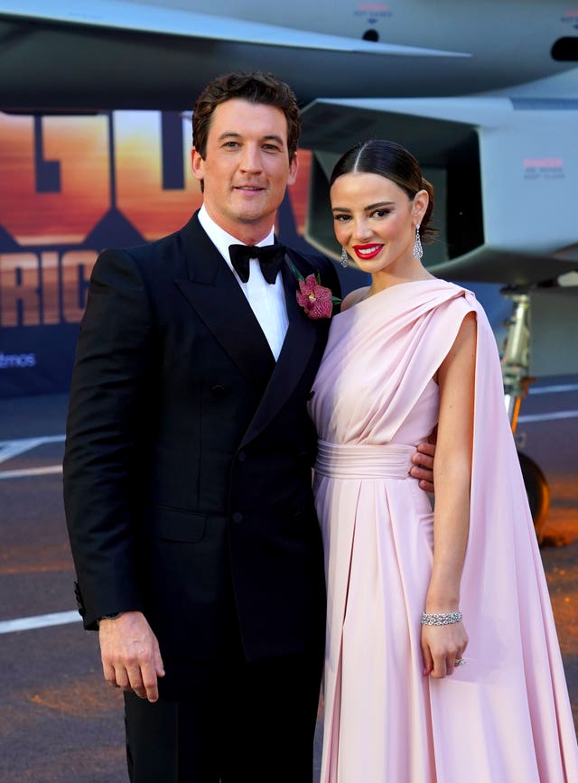 Photos from Stars on the Red Carpet at Top Gun: Maverick Premiere in London