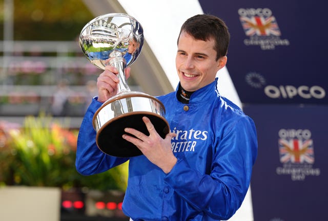 Champion jockey William Buick has Marquand's respect 