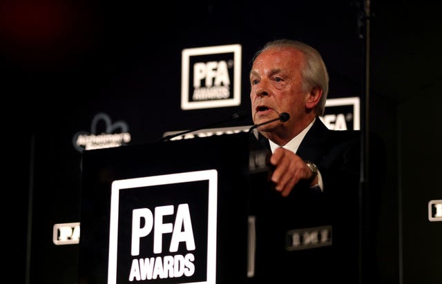 Gordon Taylor will stand down as PFA chief executive upon completion of the independent review of the union