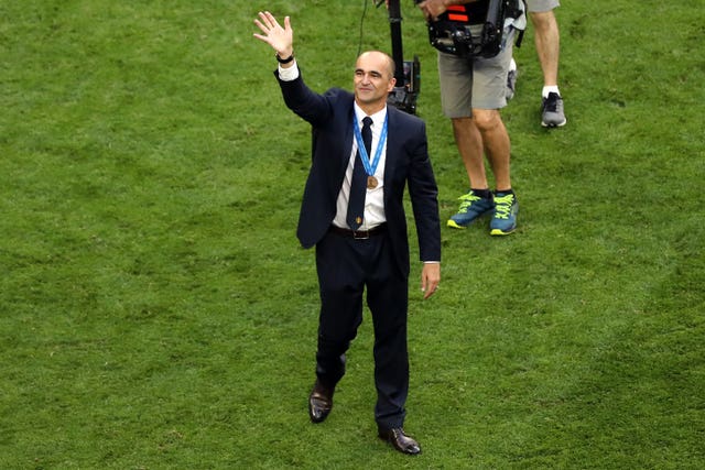 Roberto Martinez led Belgium to third at the 2018 World Cup