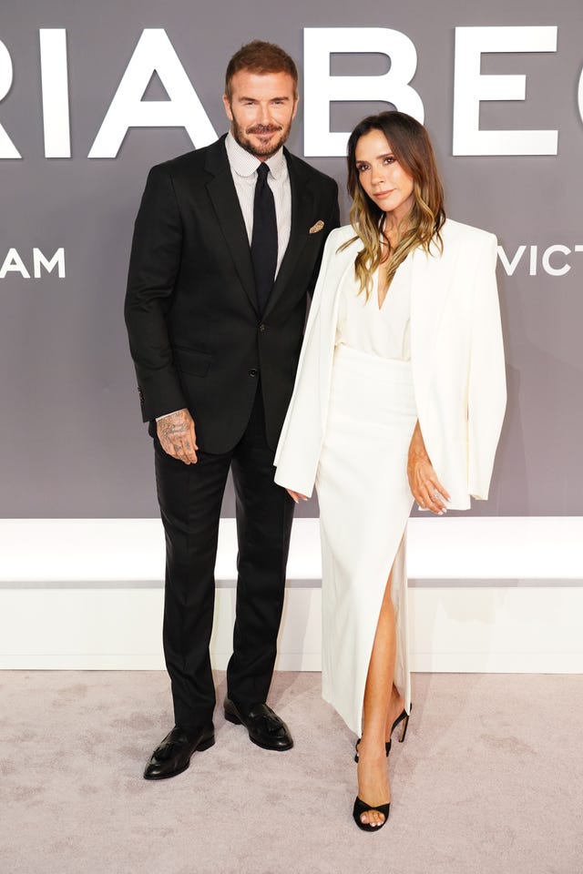 Sir David Beckham and Victoria Beckham