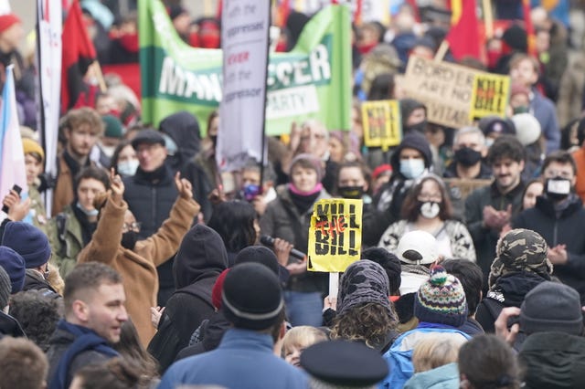 ‘Kill the Bill’ protests