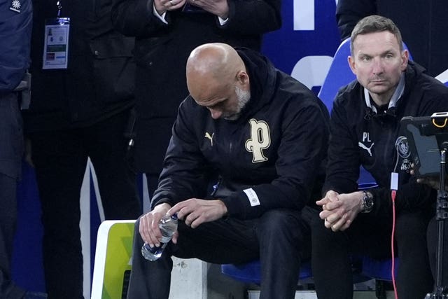 Manchester City manager Pep Guardiola 
