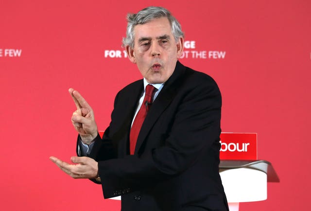 Gordon Brown