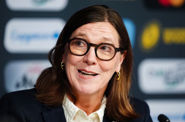 World Rugby's chief of women’s rugby Sally Horrox