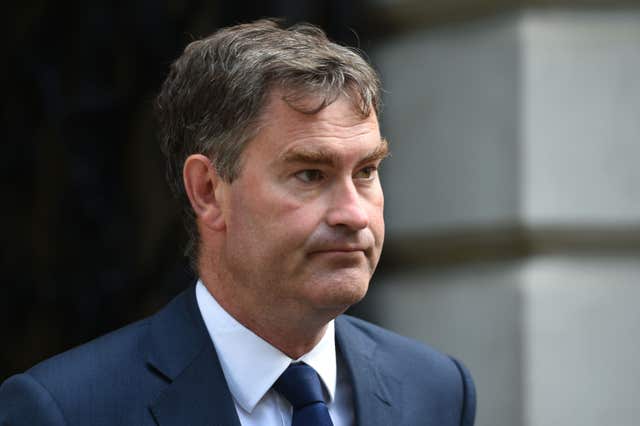 Justice Secretary David Gauke said the Government is on target to recruit additional officers (David Mirzoeff/PA)