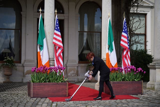 President Biden visit to the island of Ireland