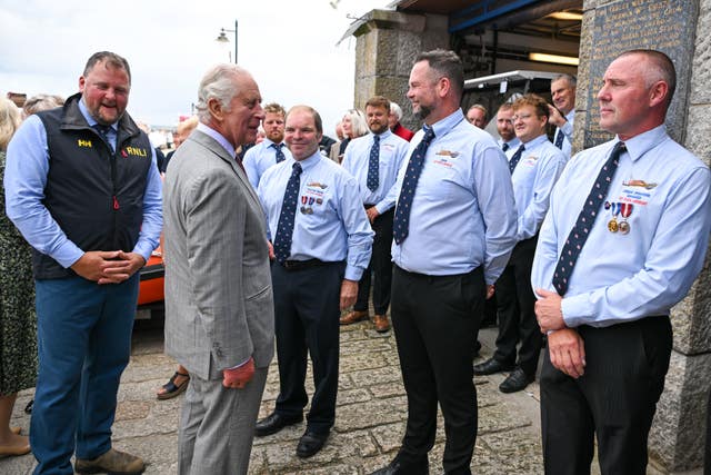 Royal visit to Cornwall