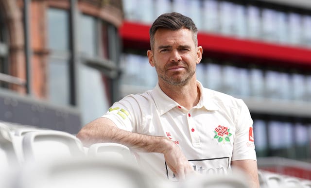 Anderson is preparing to start the season with Lancashire