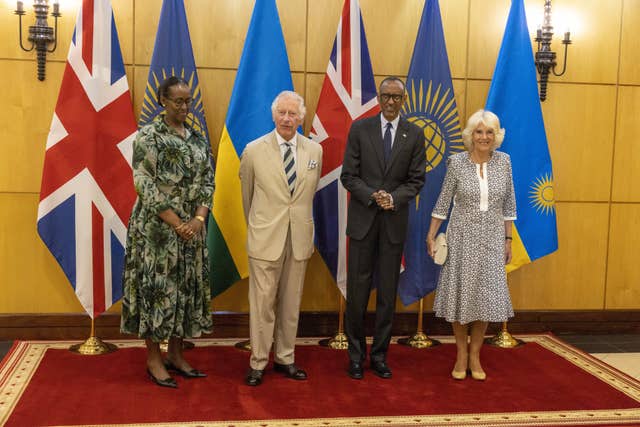 Prince of Wales visit to Rwanda