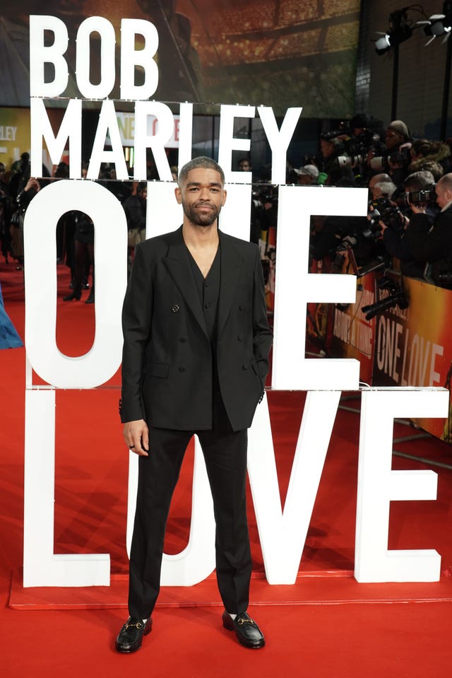 Kingsley Ben-Adir attending the UK premiere of Bob Marley: One Love