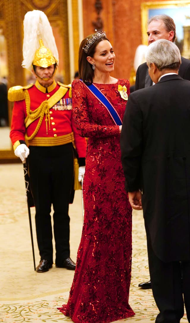 Diplomatic Corps reception at Buckingham Palace