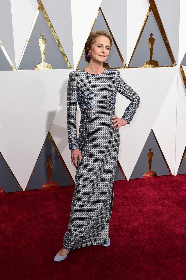 Charlotte Rampling arriving at the 88th Academy Awards 2016