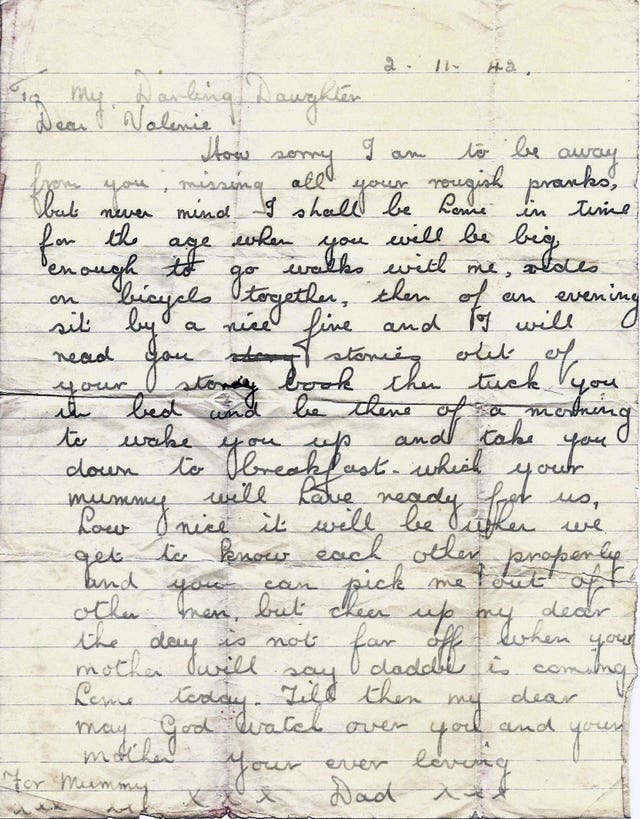 Letter written by Lance Corporal James Ambrose 