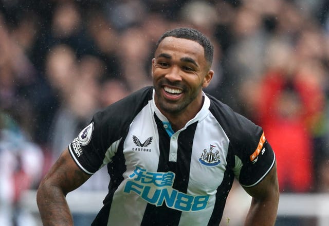 Callum Wilson opened the scoring for Newcastle but West Ham hit back (Owen Humphreys/PA)