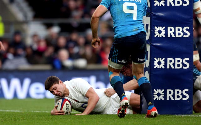 Ben Youngs scores against Italy in the 2015 Six Nations