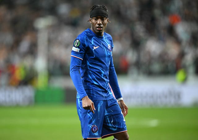 Chelsea’s Noni Madueke during a game