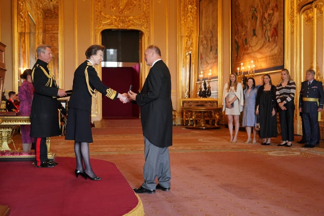 Investitures at Windsor Castle