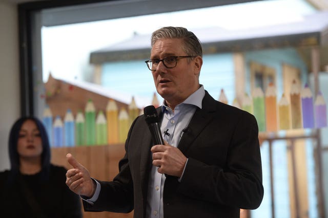 Sir Keir Starmer visit to Belfast